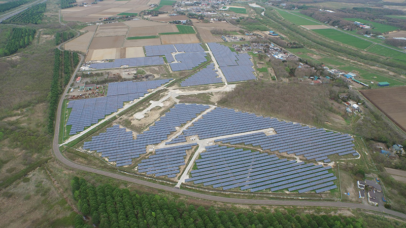 Atsuma Solar Power Plant